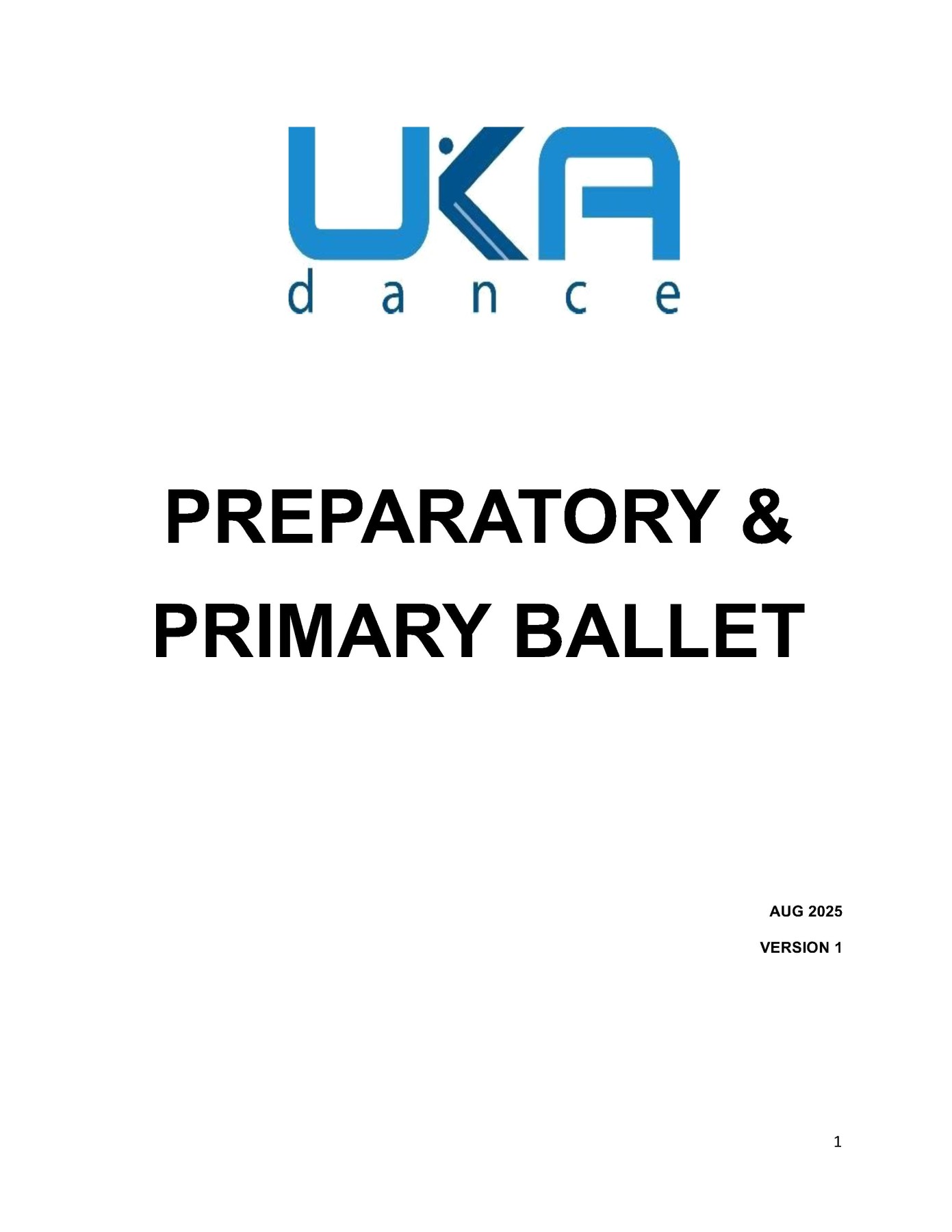 Ballet Preparatory & Primary Syllabus